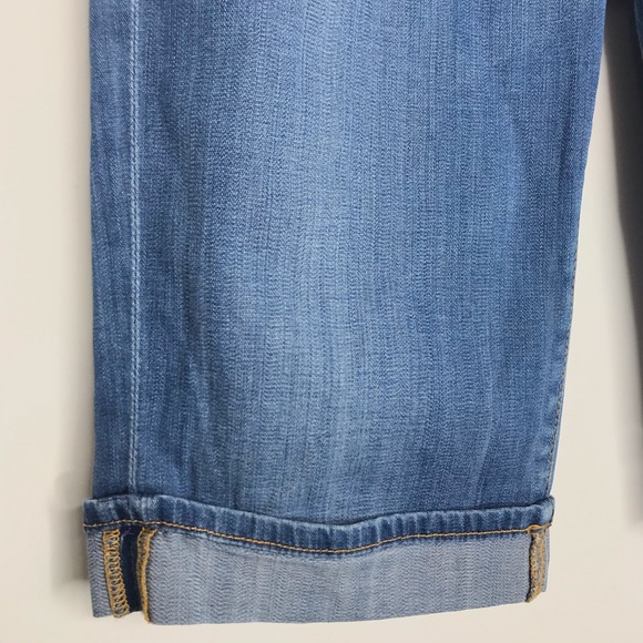 AG Adriano Goldschmied Malibu Crop Pant Knee Bermuda Jeans Shorts 29 Pima Cotton - Picture 6 of 13